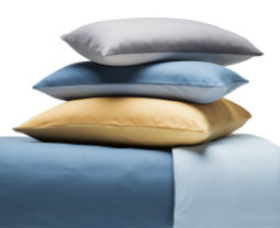 Inspiration für Schlafzimmer aus der Jersey Bettwäsche Kollektion von Cotonea aus Bio-Baumwolle