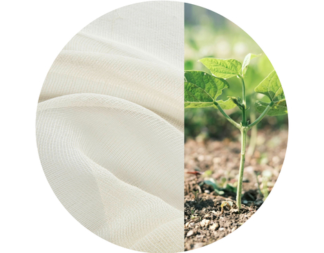 Bio-Abdeckgaze aus Baumwolle