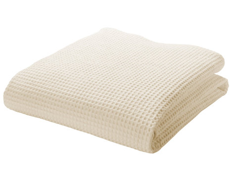 Bio Saunatuch Waffelpikee aus Bio-Baumwolle von Cotonea in Natur